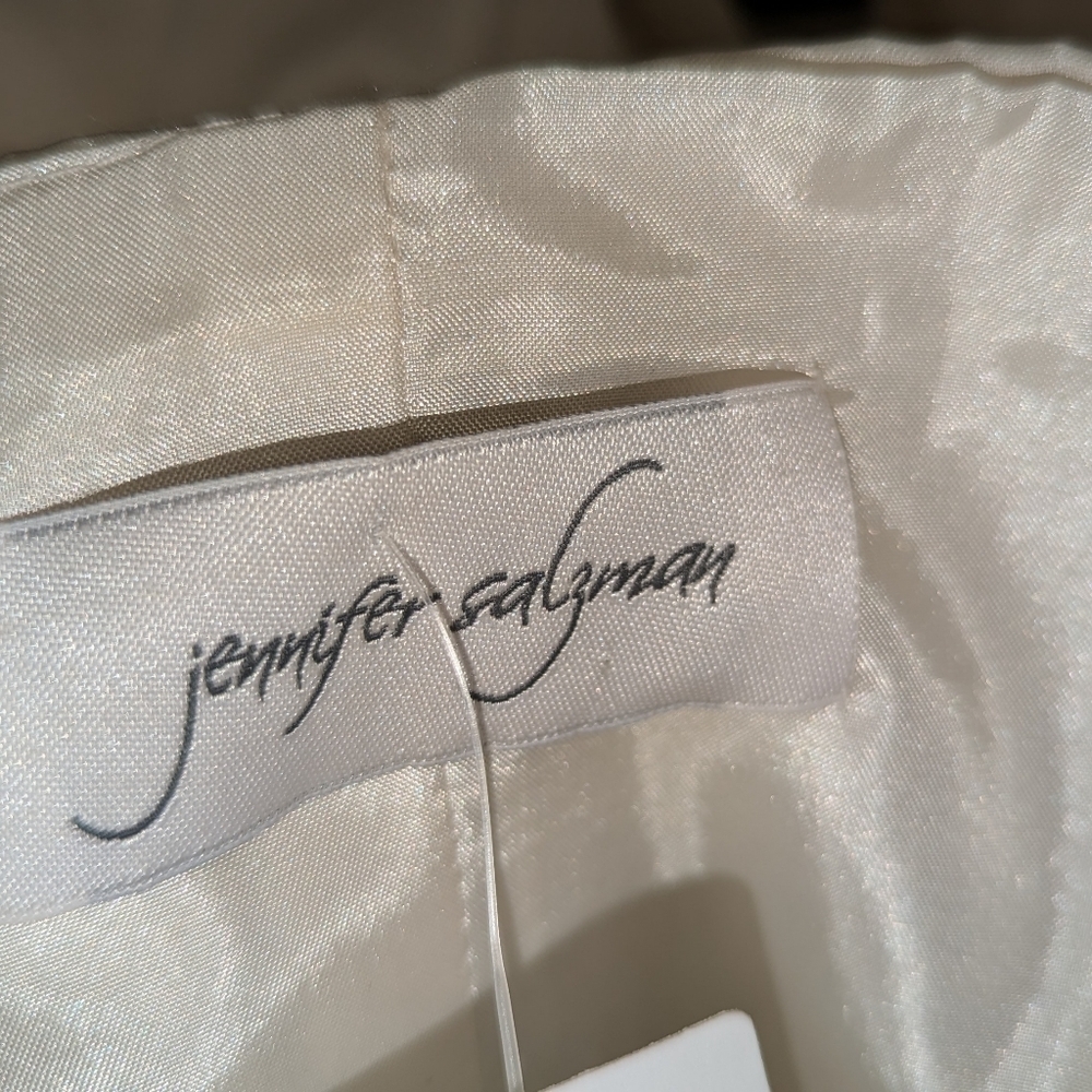 Ivory sz 10 wedding gown Jennifer Salmon - Picture 4 of 12